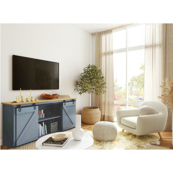 Kovanie pre posuvné dvere mini - "Rhombus" - detail 1 - detail 1