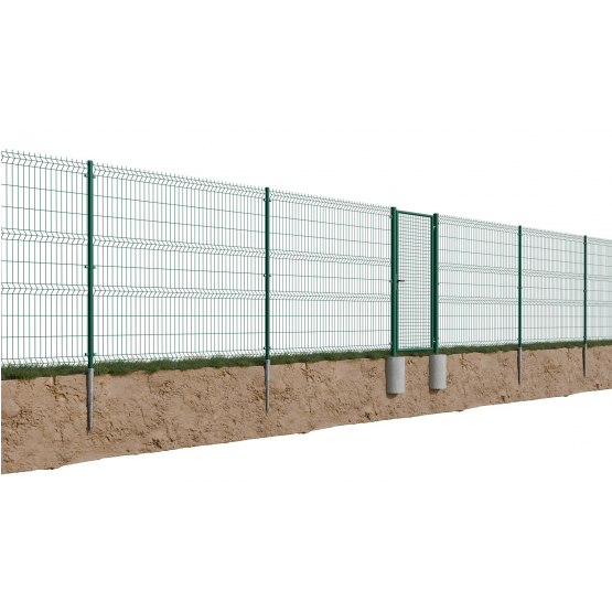 Zemná kotviaca skrutka Zn 76x3,0x1600mm, 3xM16 - detail 1 - detail 1