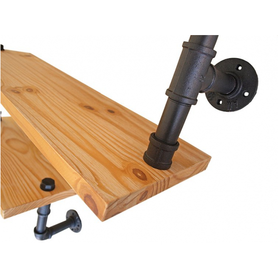 Polica na stenu - HAD svetlá - 009 - detail 1 - detail 1