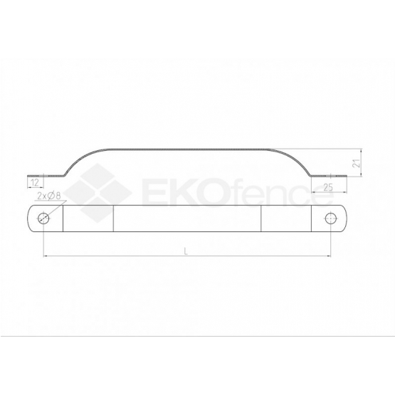 Opasok stĺpika ZnPVC D60mm zelená - detail 1 - detail 1