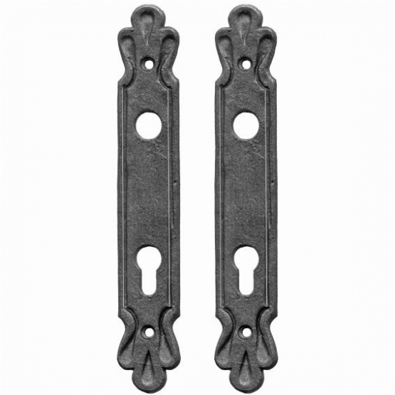 Štítok zámkový 278x40, t3, D18, 90mm - detail 1 - detail 1