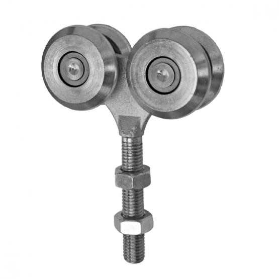 Štvorkoliesko závesné Zn, profile 57x67mm - detail 1 - detail 1