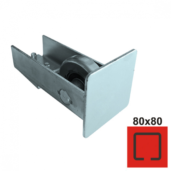 Koliesko dojazdové s krytkou Zn, profile 80x80, - detail 1 - detail 1