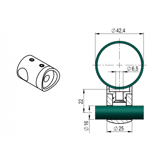 Držiak výplne - detail 3 - detail 3