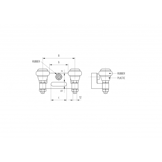Horný nábeh, Zn, profile 60mm, - detail 2 - detail 2