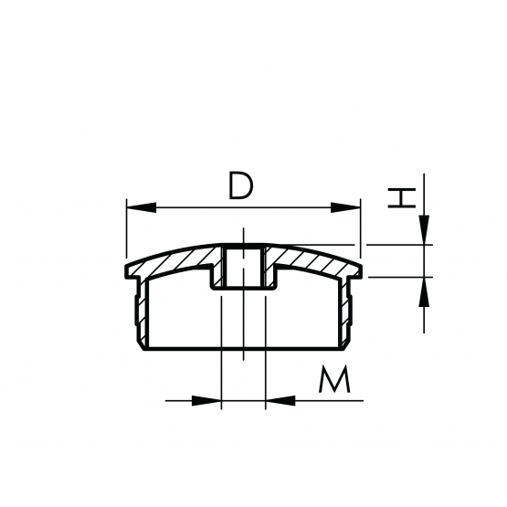Záslepka madla - detail 2 - detail 2