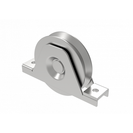 Pojazdové koliesko komplet - V, Zn, D80 - detail 2 - detail 2