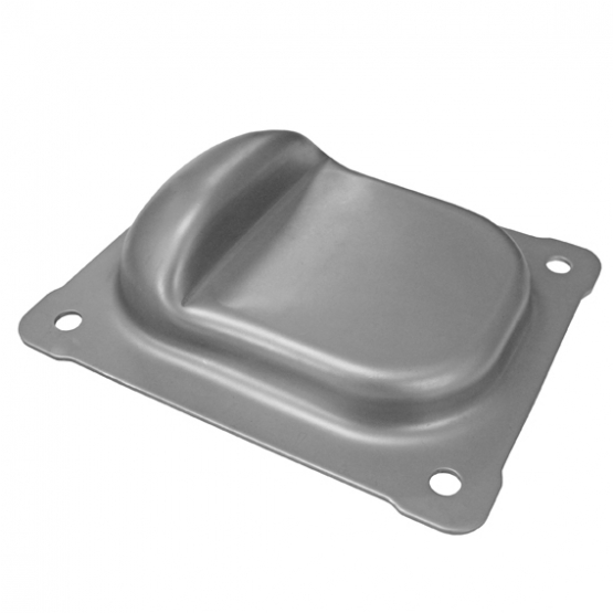 Doraz stredový pevný NEREZ 120x100mm - detail 1 - detail 1