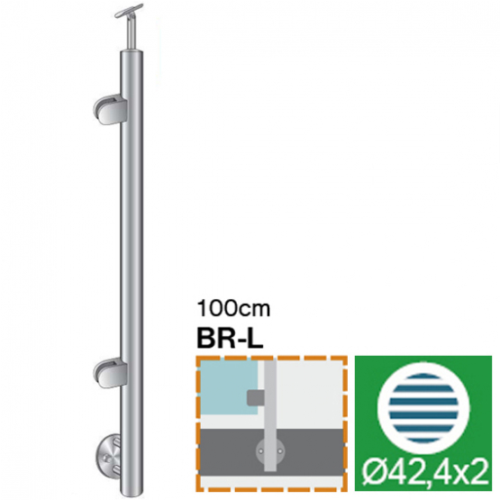 Stĺpik - bočné kotvenie - ľavý - detail 1 - detail 1