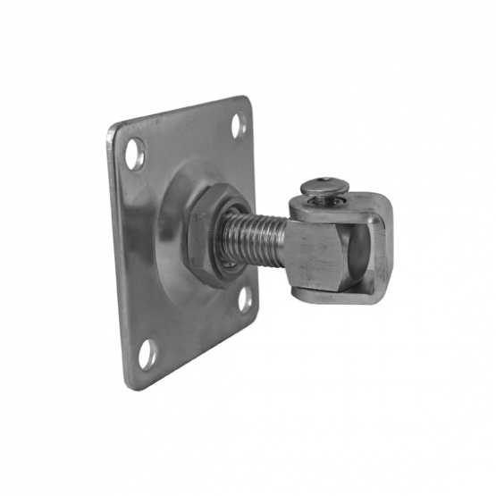 INOX záves nastav. s kotviacou prírubou M20, 100x1 - detail 1 - detail 1