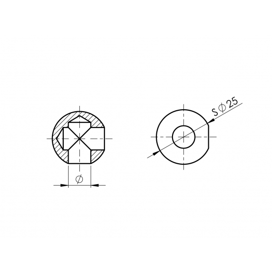 Prechod výplne - detail 2 - detail 2