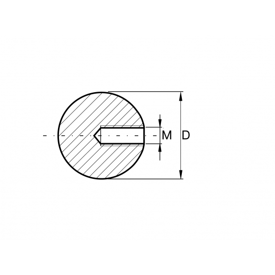 Nerezová záslepka - detail 2 - detail 2