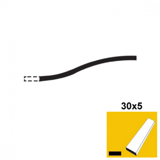 Část lomeného oblouku 30x5, p250, L2200mm