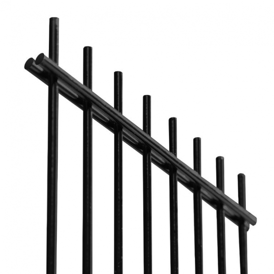 Svařovaný plotový panel N2D 2500x1630mm D5/4/5mm černá matná