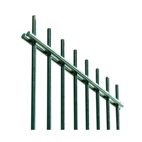 Svařovaný plotový panel N2D 2500x1430mm D6/5/6mm zelená