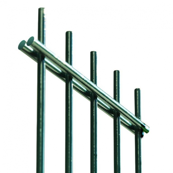 Svařovaný plotový panel N2D 2500x1430mm D6/5/6mm zelená