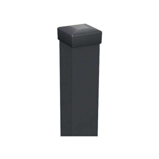 Sloupek Ocelový dorazový k bránce IMPERIAL 100x100x2700mm, Antracit