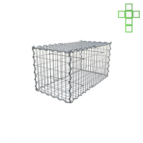 Gabionový koš 100x50x50cm oko 5x10cm koncový / samostatný