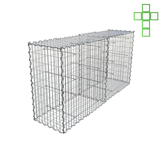 Gabionový koš 200x100x50cm oko 5x10cm koncový / samostatný