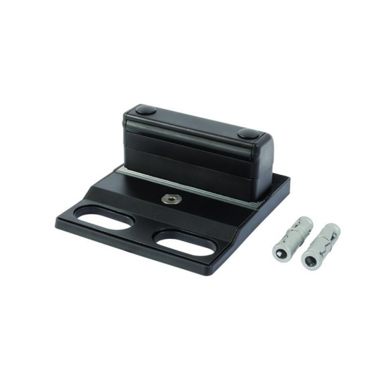 Středový doraz pro křídlové brány, nastavitelný