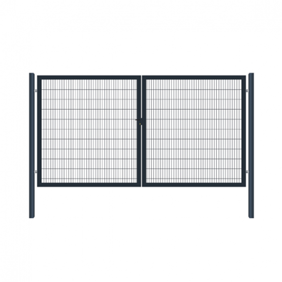 Brána 2kř. Optim ZnPVC 3600x1800mm, antracit