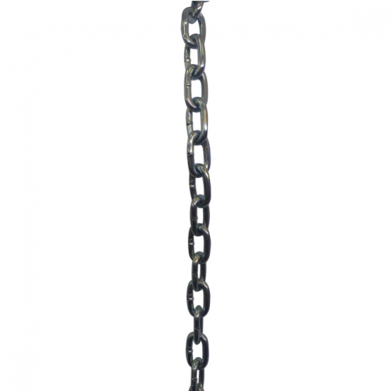 Řetěz krátký článek 4 mm DIN 766 Zn
