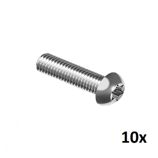 Šroub PH/TORX 5x20 DIN7380 A2 nerezová 10ks/bal.