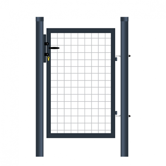 Branka 1kř. Eco ZnPVC 1000x1600mm antracit